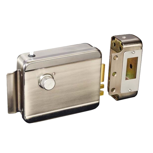 Serratura superficie elettromeccanica - Modo apertura Fail Safe (NC) - Applicabile a sistemi antincendio - LED di stato - ABK-702A-L