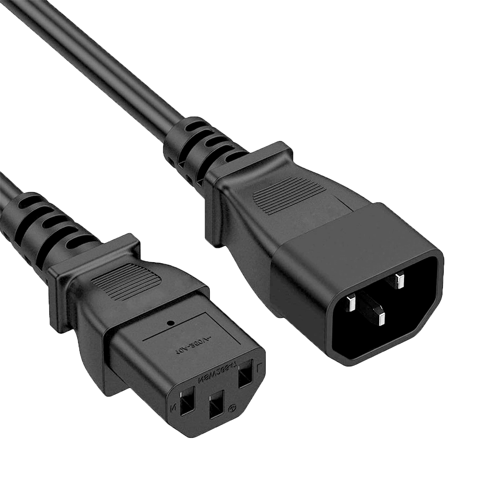 Cavo di alimentazione - Per CPU - Connettore C13 a C14 - 250VAC / 10A - 200cm di lunghezza