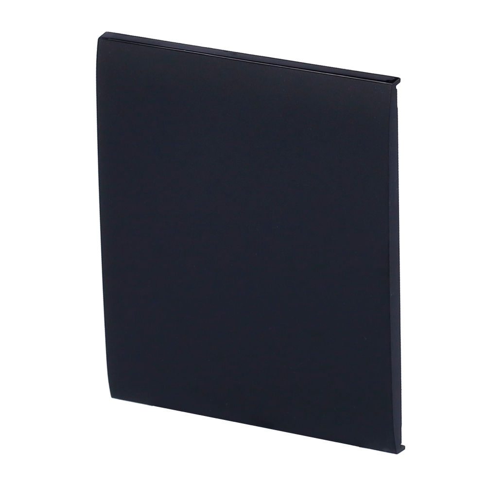 Pannello tattile per l'interruttore della luce - Compatibile con AJ-LIGHTCORE-1G / -2W - Retroilluminazione a LED - Pannello tattile centrale senza contatto - Colore nero - Ajax - LightSwitch CenterButton