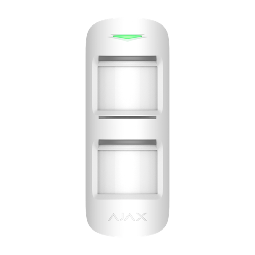 Rilevatore PIR per esterni - Senza fili 868 MHz Jeweller - Doppio PIR / Rilevazione 15 m - Antimasking / Immune ad animali domestici - Distanza in spazio aperto 1200 m - Uso esterni IP55