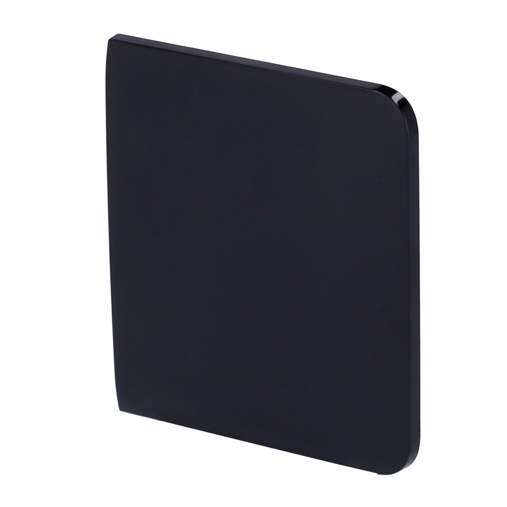 Pannello tattile per interruttore della luce - Compatibile con AJ-LIGHTCORE-1G/ -2W - Retroilluminazione a LED - Pannello tattile laterale senza contatto - Colore nero - Ajax - LightSwitch SideButton