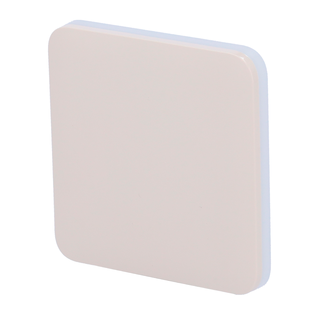 Pannello tattile per interruttore della luce - Compatibile AJ-LIGHTCORE-1G / -2W - Retroilluminazione a LED - Pannello tattile senza contatto - Colore avorio - Ajax - LightSwitch SoloButton