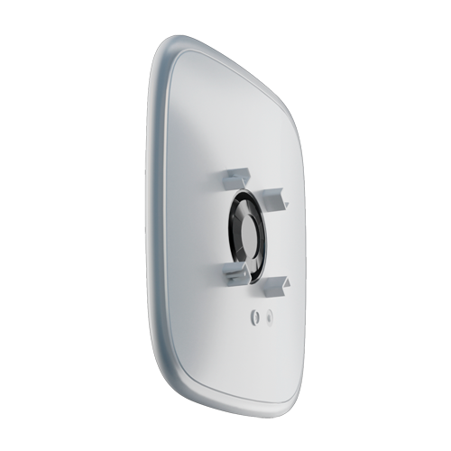 Sirena da esterno con cover personalizzabile - Senza fili 868 MHz Jeweller - Pressione sonora massima 113 dB - LED segnalazione - Alimentazione 12 VDC / 4 pile CR123A 3.0 V - Non include i coperchi 10XAJ-BRANDPLATES-W