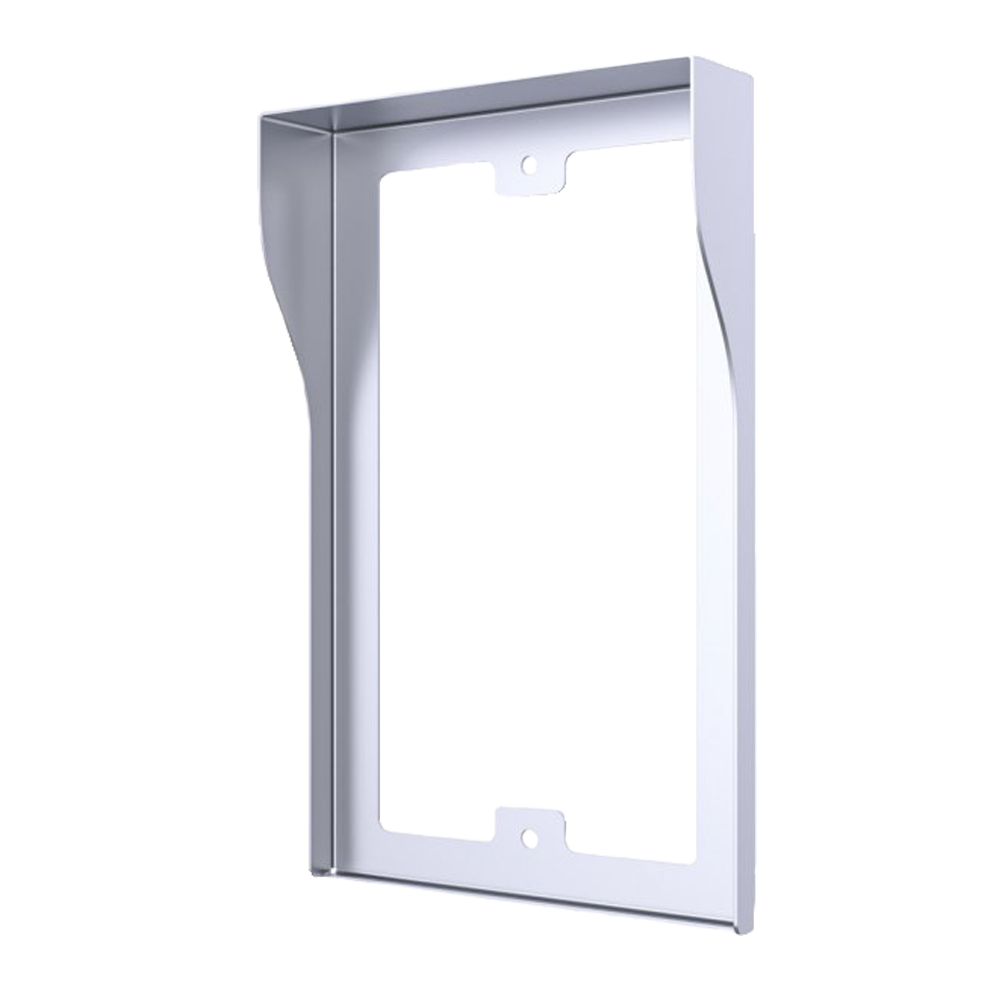 Accessori Akuvox AK-R20A-RAINCOVER-F Specifica per Akuvox AK-R20A Copertura per videocitofono Fabbricata in acciaio galvanizzato Tettuccio antipioggia Montaggio a incasso