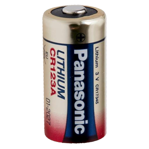 Panasonic - Batteria CR1123A - Voltaggio 3.0 V - Litio - Capacità nominale 1550 mAh - BATT-CR123A-P