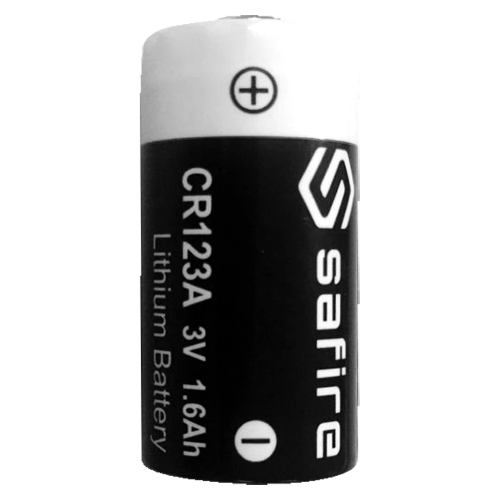 Safire - Batteria CR123A - Voltaggio 3.0 V - Litio - Capacità nominale 1600 mAh - BATT-CR123A