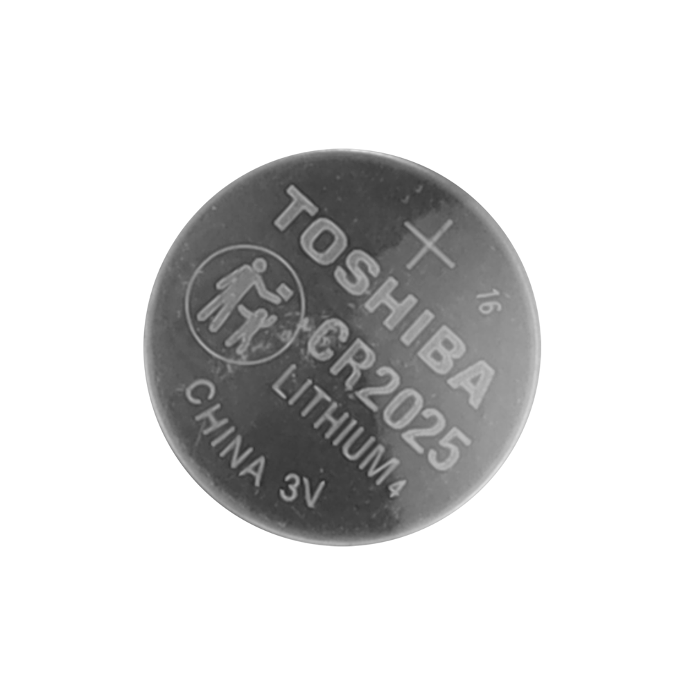 Toshiba - Batteria CR2025 - Voltaggio 3.0 V - Litio - Capacità nominale 170 mAh - BATT-CR2025