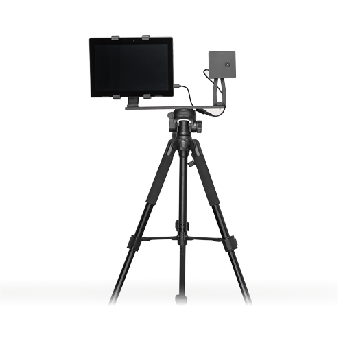 Telecamera termografica con monitoraggio da PC - Misurazione della temperatura corporea in tempo reale - Risoluzione termica 256x192 | Precisione ±0.5°C - Sensibilità termica ? 50mK - Misurazione della temperatura su volti fino a 2 m di distanza - Monitoraggio e notifica nel software per PC