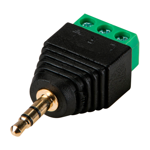 Safire Connettore Jack 3.5 mm Stereo - Uscita +/- da 2 terminali - 42 mm (P) - 18 mm (H) - CON298