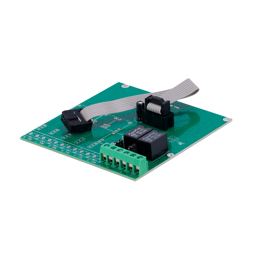 Modulo Relè convenzionale DMTECH - 2 uscite relè - Fino a 3A/125VAC o 3A/30VDC - Alimentato dalla centrale - Compatibile con i pannelli antincendio DMTECH