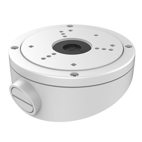 Staffa a soffitto inclinato - Adatto per dome - Adatto per esterni - Colore bianco - Lega di alluminio