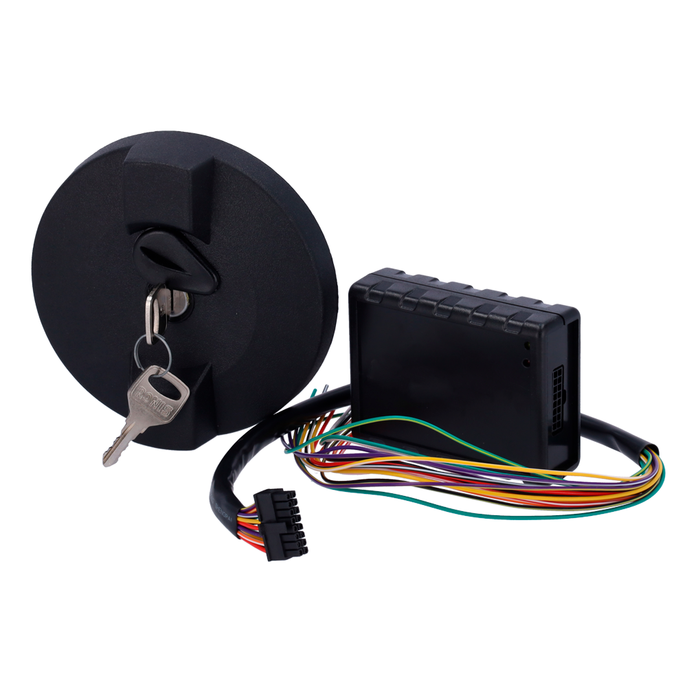 Kit tappo di sicurezza per camion - Rileva e notifica i tentativi di furto di carburante Sistema da integrare con Ajax - Integrazione con AJ-DOORPROTECT e AJ-TRANSMITTER - Include tappo (à 8 cm) e modulo di comunicazione - Sensore del tappo: Accelerometro