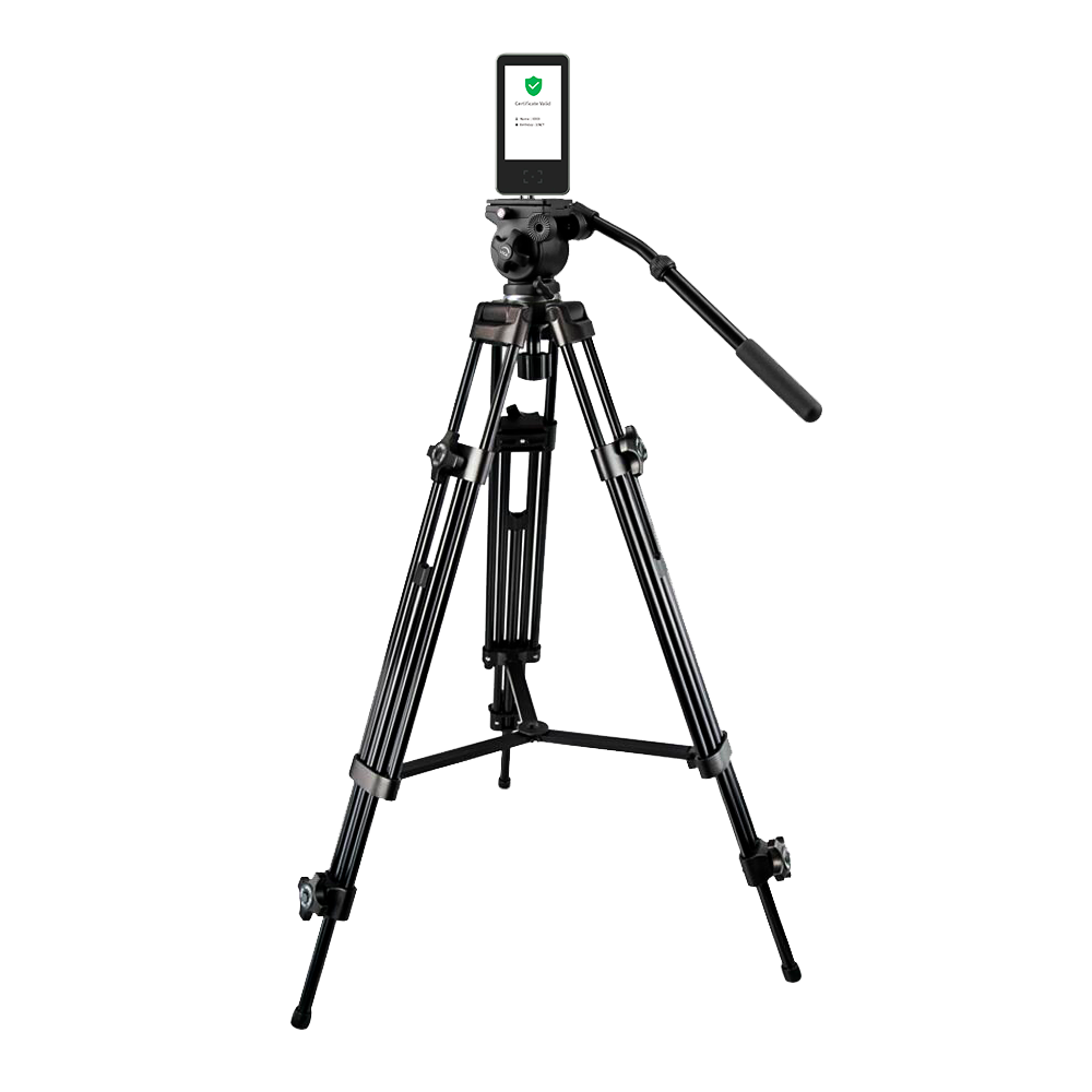 Scanner Green Pass | Certificazione COVID UE
- Connessione Ethernet e WiFi | Multilingue
- Verifica tutti i tipi di certificazione Covid
- Autenticazione con i Server dei paesi dell' Unione Europea
- Plug & Play | Installazione su cavalletto - Uscita Relè per porte o allarme
