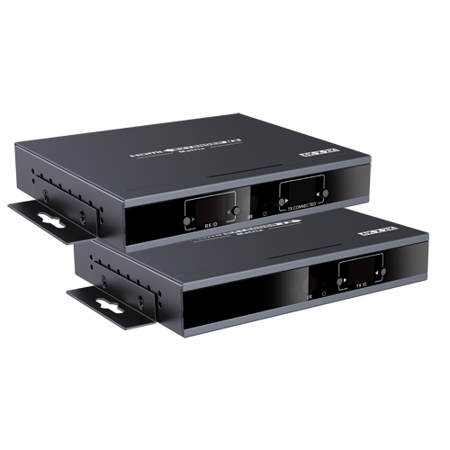 Moltiplicatore di segnale HDMI - Connessione di rete - Fino a 100 emettitori e ricevitori illimitati - Fino a 4K (entrata e uscita) - Consente il controllo remoto - Controllo tramite APP per PC