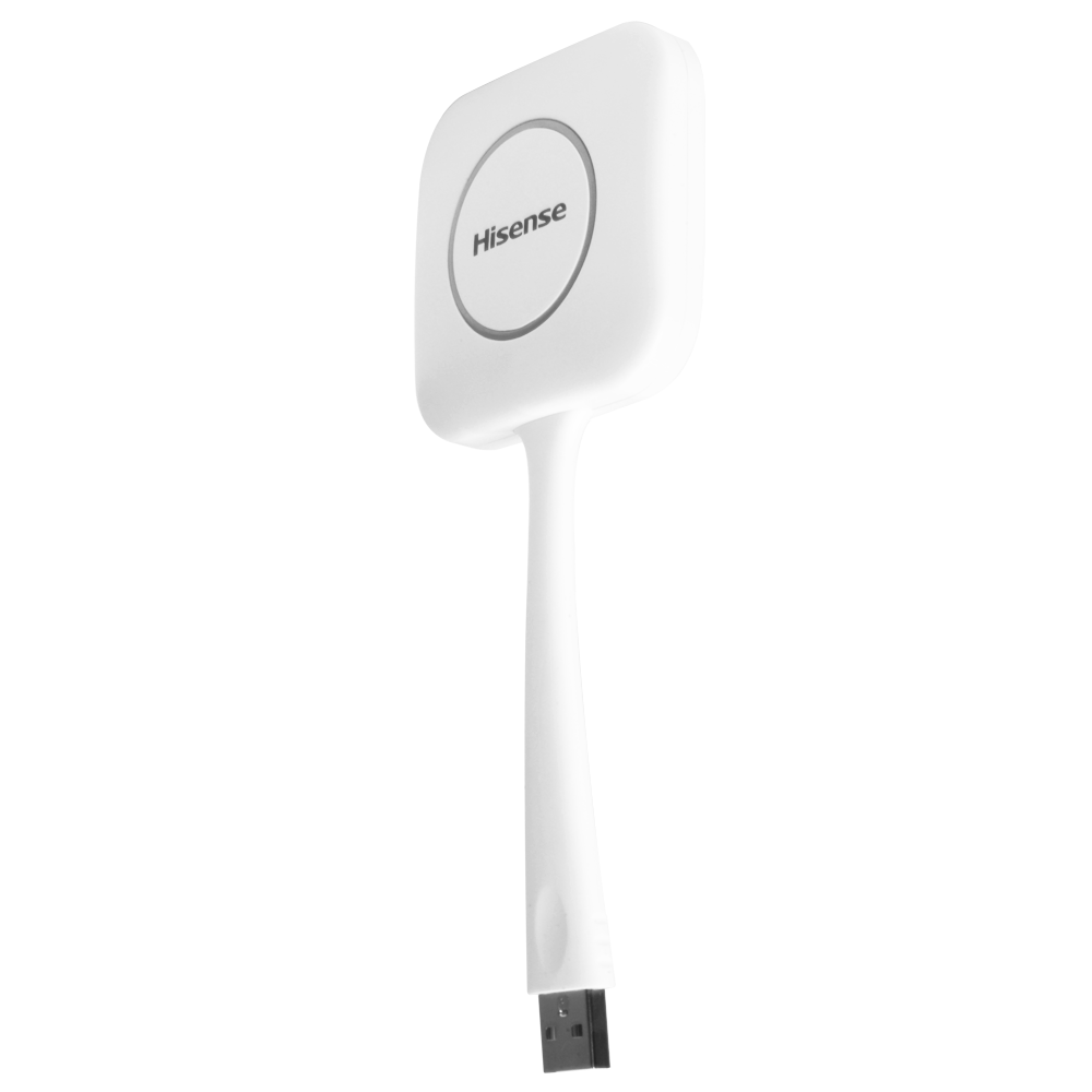 Trasmettitore wireless USB 2.0 Hisense - Pulsante On/Off - Distanza massima. di trasmissione 15m - Connessione 5G