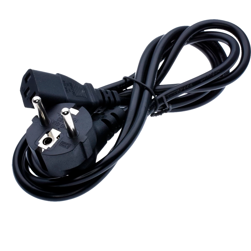 Cavo di alimentazione Hisense - Spina EUR a IEC 3 pin - Lunghezza 3m - Tensione di collegamento di 250V - Corrente da 16A - Potenza nominale da 2000W