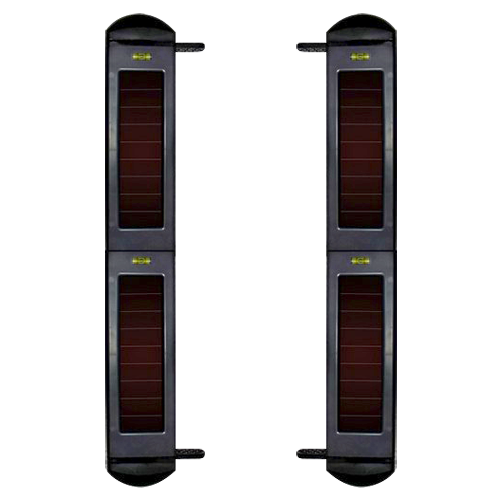 Rivelatore a raggi infrarossi - Completamente wireless | 4 raggi - Portata del segnale fino a 1000m - Distanza max. di rilevamento 100m - Regolazione automatica contro le interferenze - Alimentazione batteria 3.3V interna