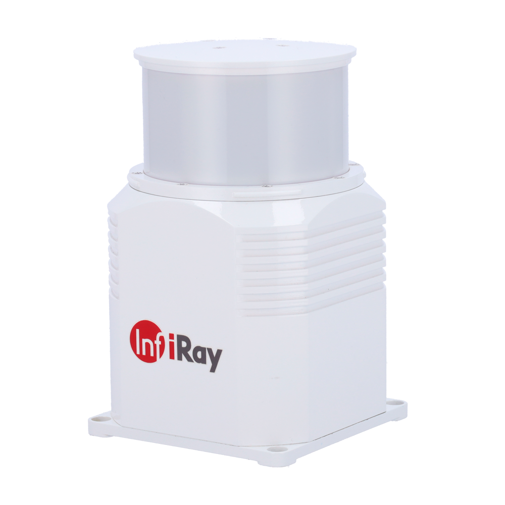 Telecamera termica panoramica InfiRay - 640x512 VOx | Lente 19mm - Pixel pitch 15μm - Sensibilità termica ‰¤40mK - Risoluzione 9900 x 512