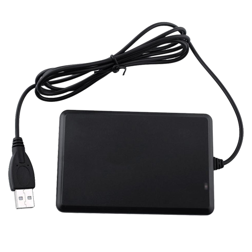 Lettore di schede USB - Alta frequenza MF 13.56 MHz - Comunicazione USB - Simulazione della tastiera - Plug & Play - Adatto al software di controllo accessi