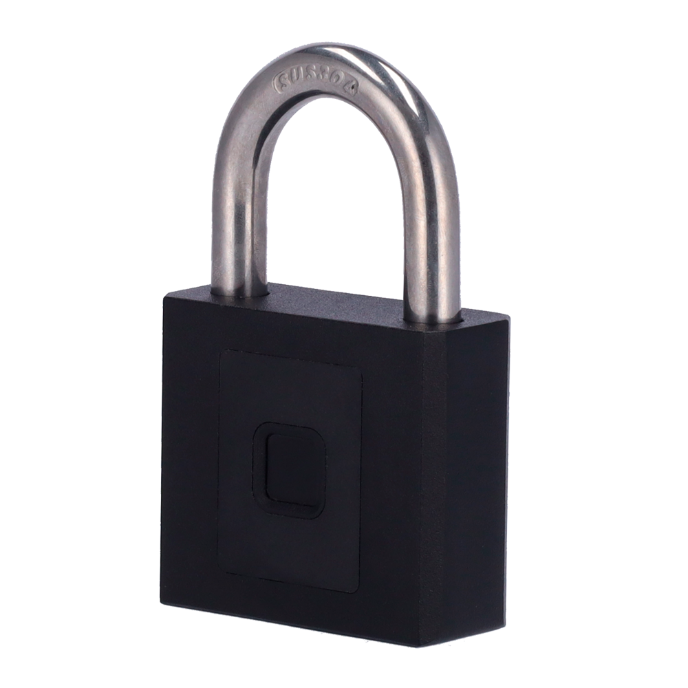 Lucchetto intelligente Bluetooth - Apertura mediante impronte digitali e app - Capacità 15 impronte digitali - PADLOCK-FBT-PRO