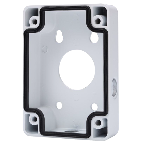 Scatola di giunzione anti-corrosione - Per dome motorizzate - Per esterni - Installazione a parete - Colore grigio - Passacavo