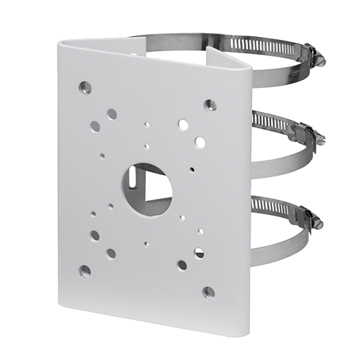 Staffa per pali/lampioni - Per telecamere dome motorizzate - Diametro 103~127 mm - Adatto per esterni - PFA150