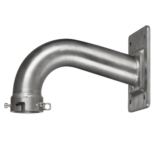 Staffa a parete - Per telecamere dome motorizzate - Adatto per esterni - Colore grigio - 160 mm x 115 mm x 261 mm