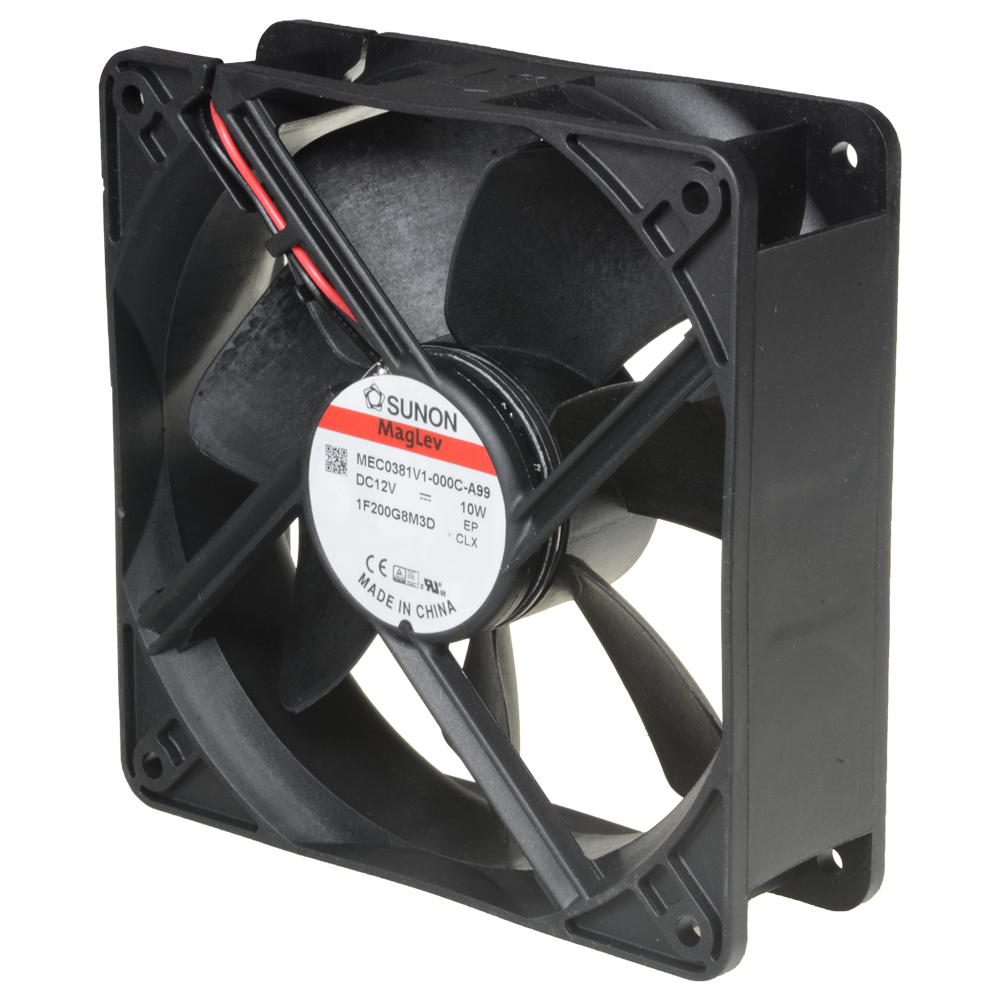 Ventilatore magnetico speciale per Rack - Efficiente e silenzioso - Facile installazione - Consente una miglior ventilazione e raffreddamento all'interno del Rack - Alimentazione a due fili da 1.5m - RACK-FAN-MAGLEV