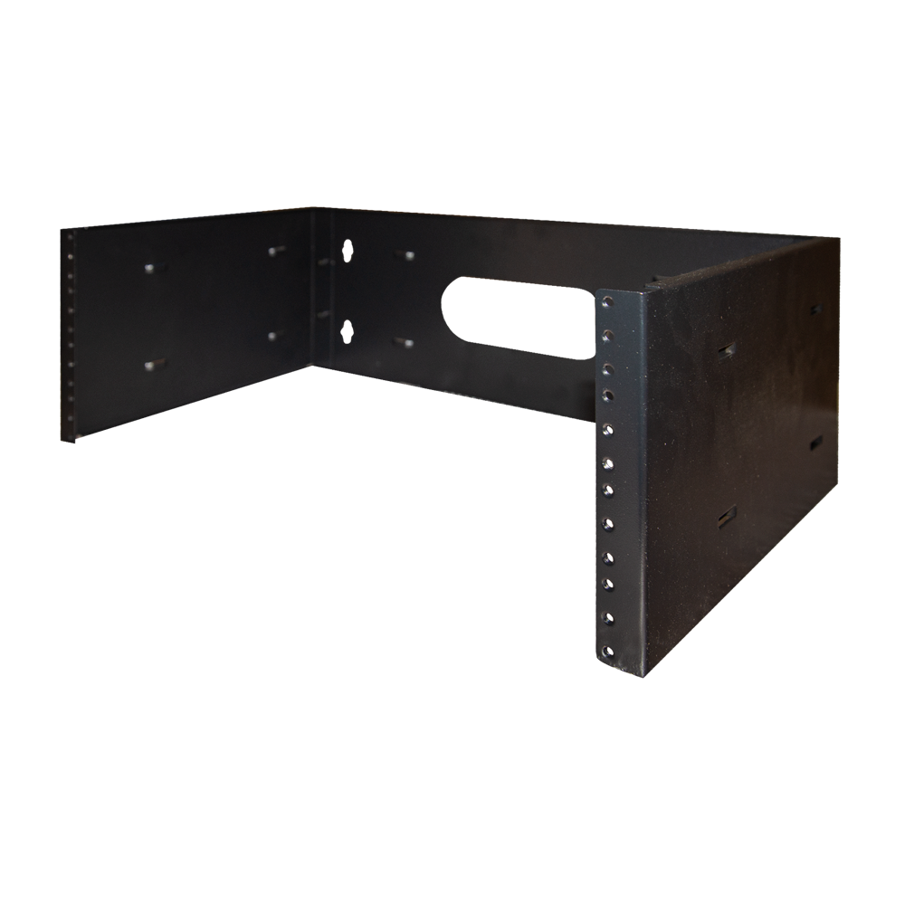 Armadio rack a parete aperto - Fino a 4U rack da 19" - Struttura a 2 barre - Grado di protezione IP20 - Non assemblato - RACK-OPEN-4U