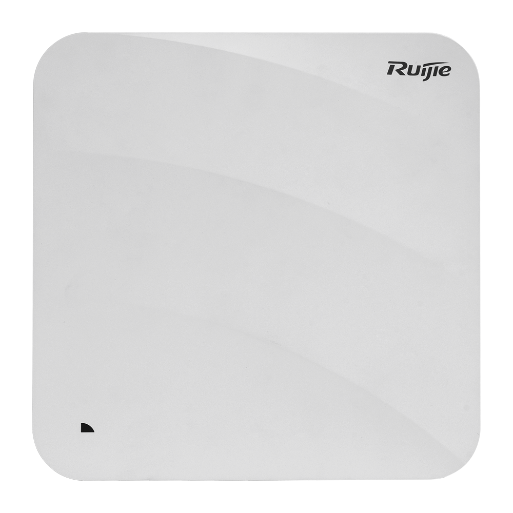 Ruijie - AP Omnidirezionale Wi-Fi 6 ad Alta Densità - Dual Band 2.4 e 5 GHz / Larghezza di banda 160MHz - Supporta 802.11a/b/g/n/ac/ax - Velocità di trasmissione fino a 5400 Mbps - Antenna 2x2: MIMO in 2.4GHz, 4x4 in 5GHz