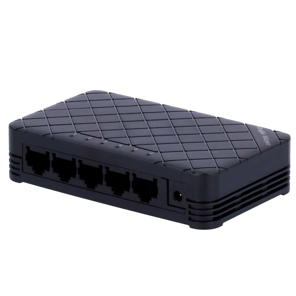 Reyee Switch da Tavolo - Alloggiamento in Plastica - 5 porte RJ45 - Velocità 10/100/1000 Mbps - Plug and Play - Tecnologia a risparmio energetico