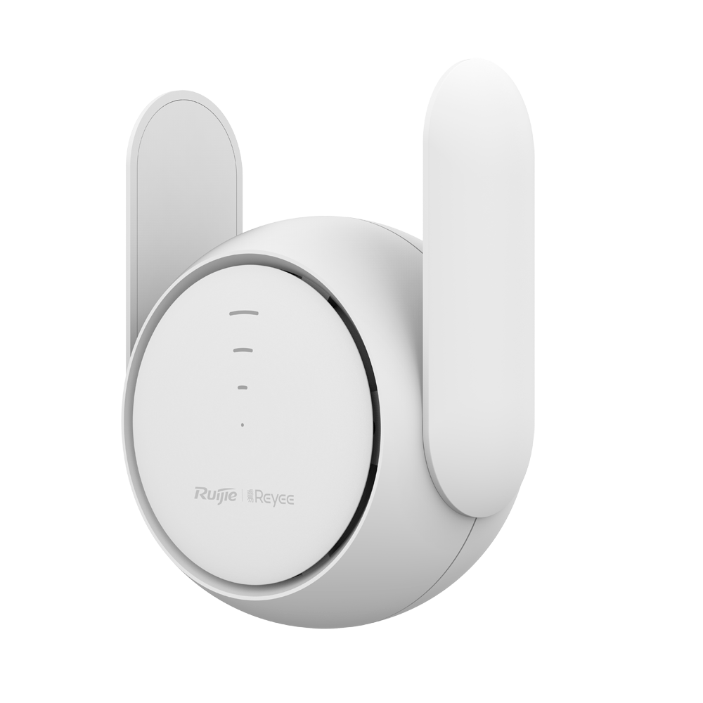 Reyee Wi-Fi Extender Mesh - 1 Porta RJ45 10/100Mbps - Wi-Fi 5 2x2 e dual-band 2.4 e 5GHz - Gestione Remota tramite Cloud - Controllo Genitori, Rete Ospiti, Roaming - Piccolo ufficio / Ufficio domestico