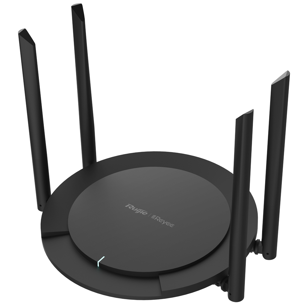 Reyee Router Wi-Fi 4 N300 - 4 Porte RJ45 10/100 Mbps - 802.11n 2x2 MIMO Banda 2.4GHz - Gestione Remota tramite Cloud - Controllo Genitori, Rete Ospiti, Roaming - Piccolo ufficio / Ufficio domestico