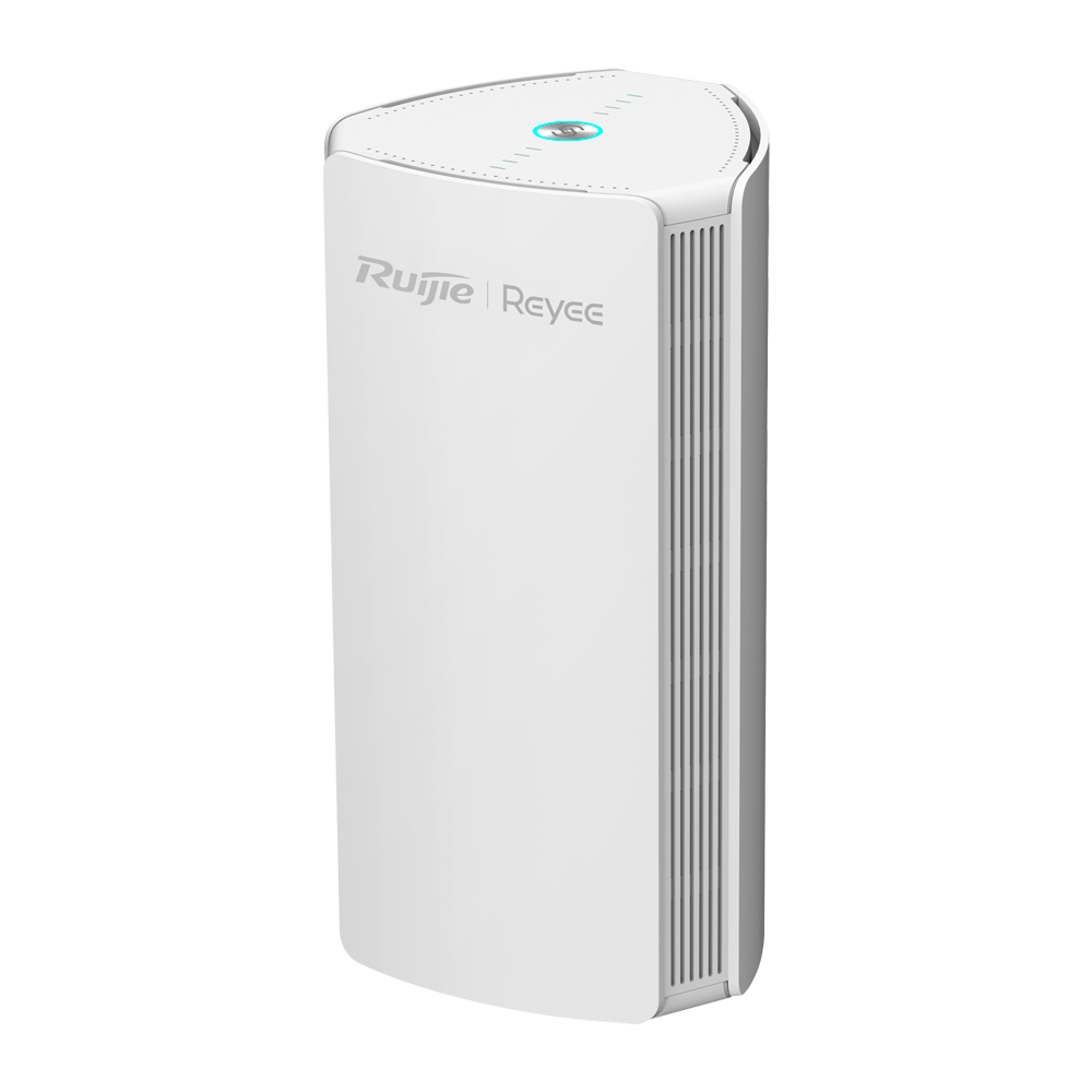 Reyee Router Gigabit Mesh Wi-Fi 6 AX1800 - 3 Porte RJ45 10/100/1000 Mbps - 802.11ax 2x2 dual band 2.4 e 5 GHz - Gestione Remota tramite Cloud e App - Controllo Genitori, Rete Ospiti, Roaming - Progettato per creare una rete Mesh completa