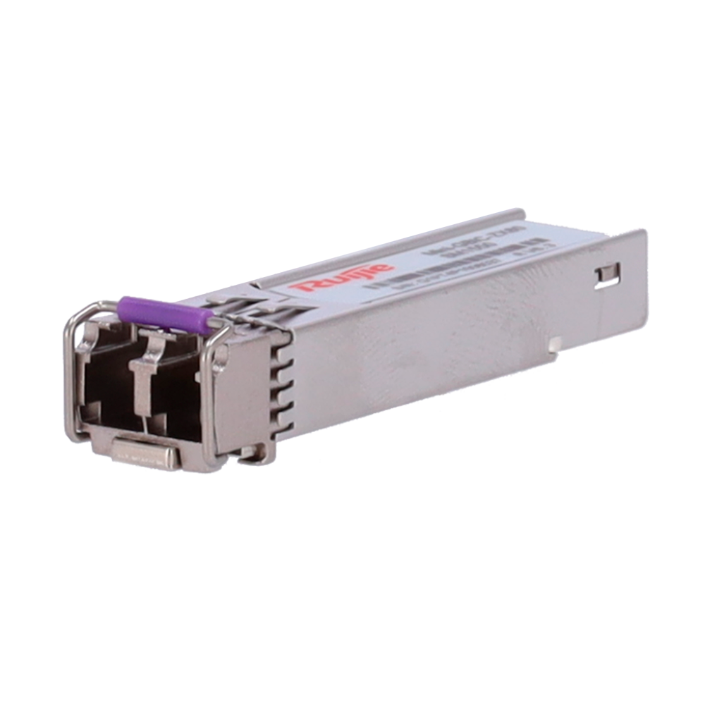 Modulo transceiver SFP Ruijie - Lunghezza d'onda 1550 nm - Fibra Monomodale - Connettore LC duplex - Distanza massima 80 km - 1Gbps - IEEE1000BASE-ZX