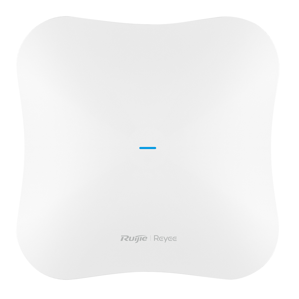 Reyee - AP Omnidirezionale Wi-Fi 7 Tri-Radio - Frequenze 2.4, 5 e 6GHz - Supporta 802.11a/b/g/n/ac/ax/be - Velocità di trasmissione fino a 19000 Mbps - Antenne MIMO 4x4 su 2.4, 4x4 su 5 e 4x4 su 6GHz