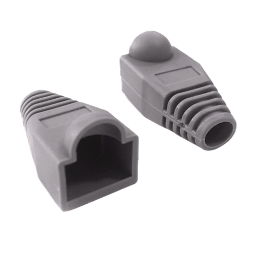 Coperchio di protezione RJ45 - Compatibile con cavi UTP CAT6 e CAT5 - RJ45-BOOTCAP-G