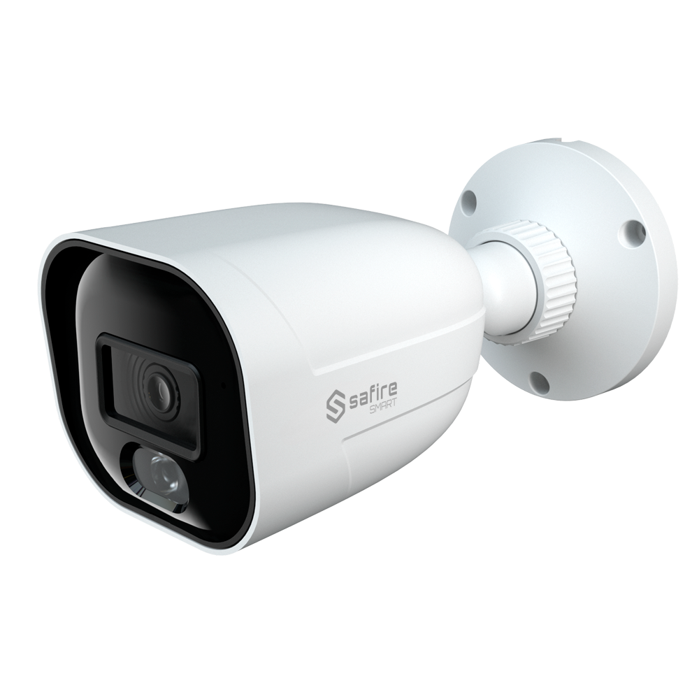 Safire Smart - Telecamera Bullet 4 in 1 Gamma B1 - 5 Mpx (2560x1936) , 1/2.5" CMOS - Ottica 3.6 | Illuminazione LED bianca 30 m - DWDR, HLC, BLC, AGC - Waterproof IP67