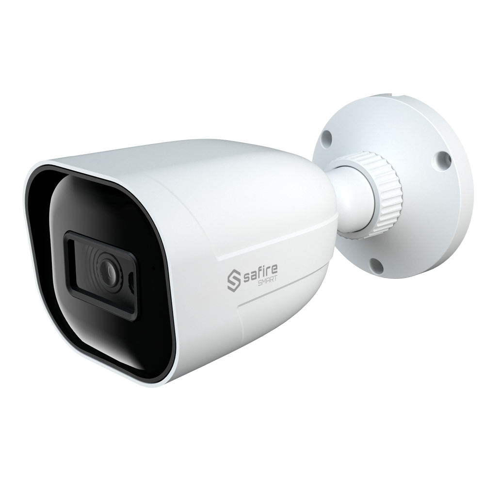 Safire Smart - Telecamera Bullet 4 in 1 Gamma E1 - 2 Mpx (1920x1080) , 1/2.8" CMOS Starlight - Ottica 2.8 mm | Portata IR 30 m - DWDR, HLC, BLC, AGC - Waterproof IP67