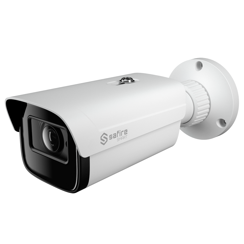 Safire Smart - Telecamera Bullet 4 in 1 Gamma E1 - 2Mpx (1920x1080), 1/2.8" CMOS Starlight - Ottica Motorizzata 2.8~12 mm | IR portata 50 m - DWDR, HLC, BLC, AGC - Waterproof IP67