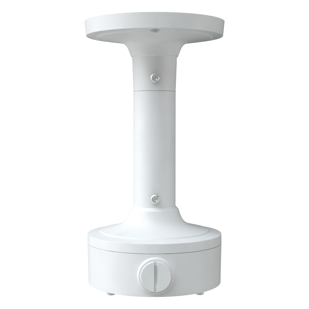 SF-CB-0101B+0810 Staffa da soffitto Safire Smart - Altezza 230.4 mm - Diametro base per telecamere 117.9 mm - Adatto per esterni - Colore bianco - Fabbricato in lega di alluminio