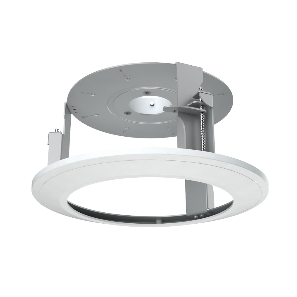 Staffa per montaggio a soffitto Safire Smart - Per telecamere dome - Diametro 233 mm - Adatta per interni - Colore bianco