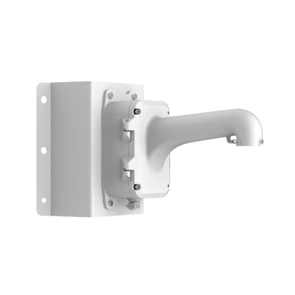 Staffa angolare Safire Smart - Per dome motorizzate - Include scatola di giunzione - Adatto per esterni - Adatto per installazione ad angolo - Lega di alluminio e acciaio