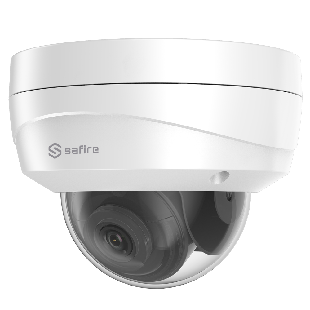 Telecamera IP 6 Megapixel - 1/2.7" Sensore a luce ultra bassa - Compressione H.265+ / H.265 - Lente 2.8 mm / WDR / IR 30m mm / WDR / IR - Truesense: Filtro di falso allarme - Protezione IP67, Antivandalo IK10