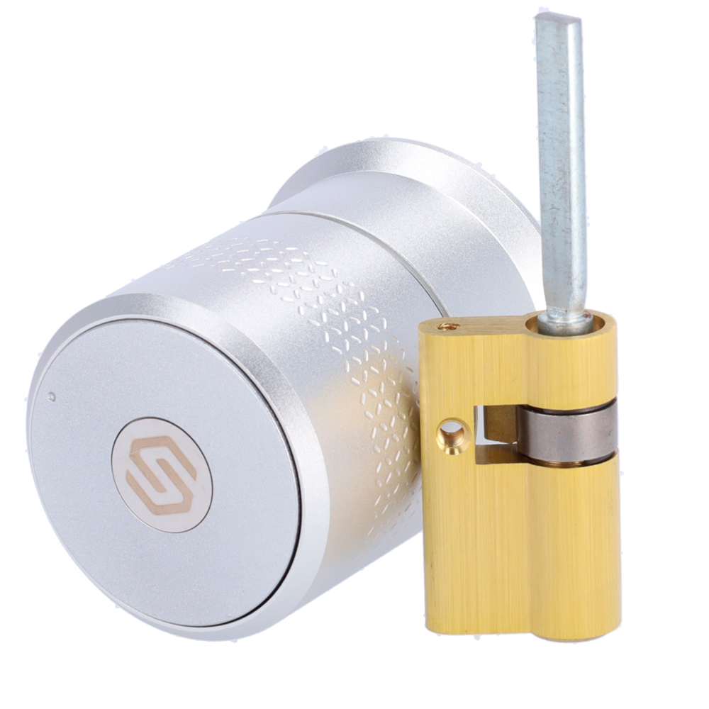 Serratura intelligente Bluetooth - Cilindro europeo motorizzato regolabile - SF-SMARTLOCK-BT-PRO