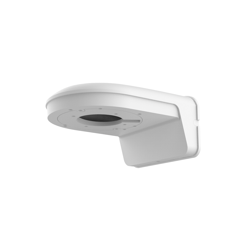 Staffa da parete Safire Smart - Per telecamere dome - Adatto per esterni - Lega di alluminio - Diametro della base 97.4 mm - Passacavo