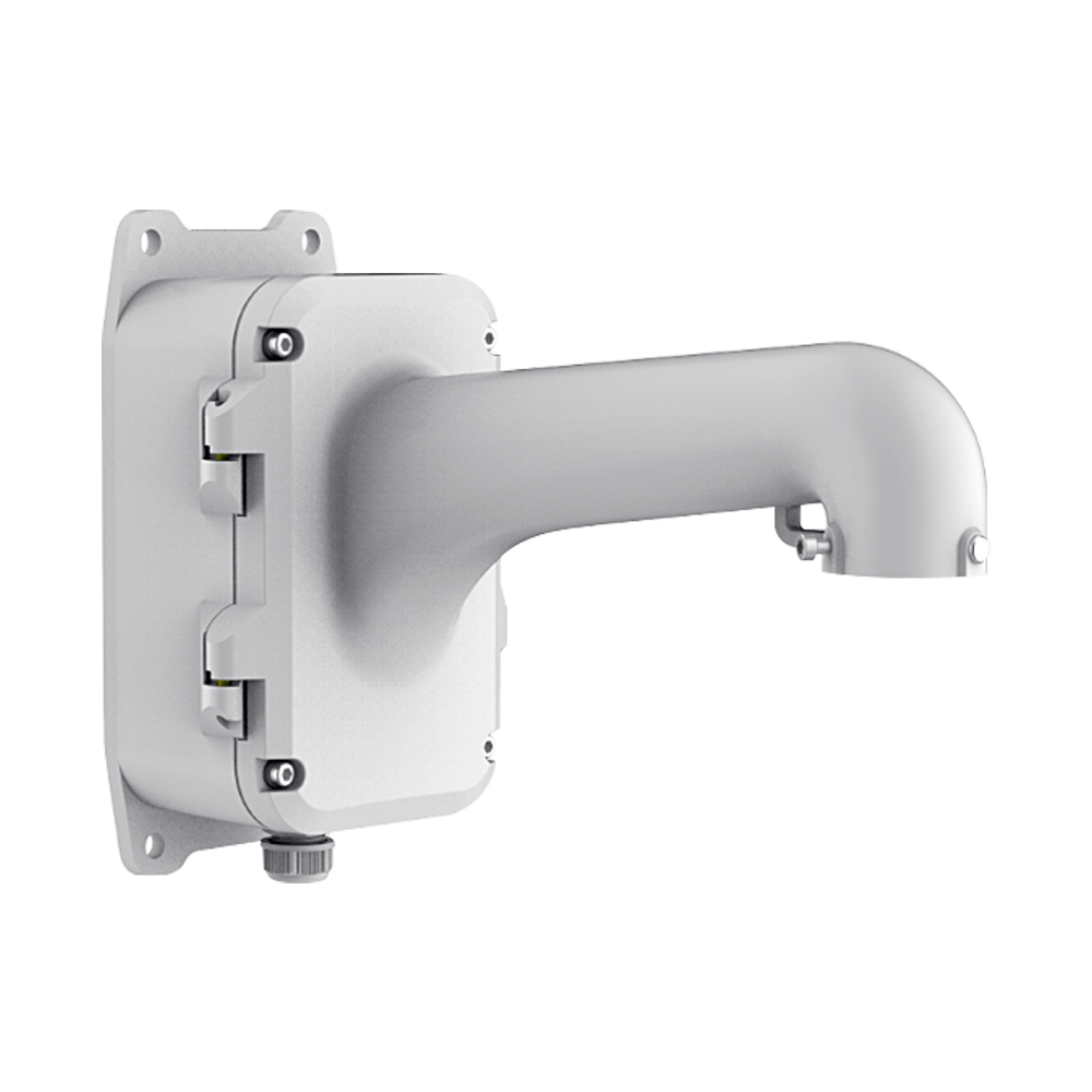 Staffa da parete Safire Smart - Per telecamere dome - Lunghezza supporto 388 mm - Adatto per esterni - Lega di alluminio - Include scatola di giunzione