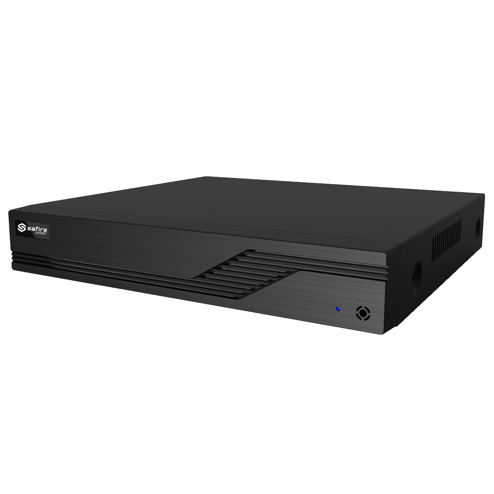 Safire Smart
- Videoregistratore analogico XVR Serie 3 - 8CH HDTVI/HDCVI/HDCVI/AHD/CVBS/CVBS/ 8+2 IP - Uscita HDMI Full HD e VGA / 1 HD
- 1080P Lite (25FPS) - Audio