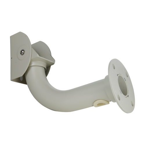 supporto laterale per corpo - Compatibile con HS250W - 170 (Al) x 85 (An) x 170 (Fo) - Resistenza al carico 15 Kg - Alluminio / colore avorio - Giro orizzontale 360° / verticale 85°