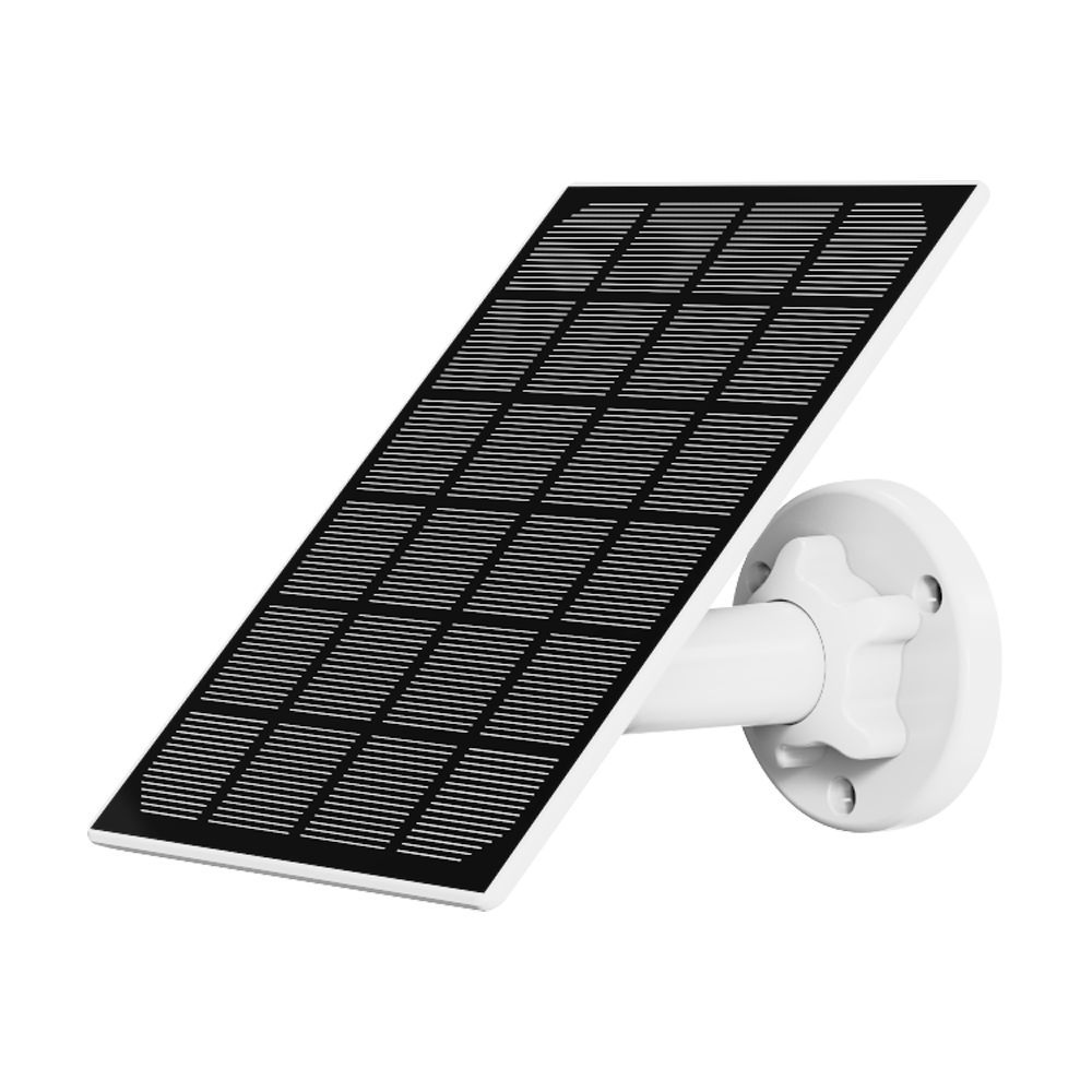 Pannello solare da 3W - Per telecamere IP a batteria - Monocristallino ad alta efficienza - Uscita Micro USB DC5V - Cavo 3 m - Waterproof IP65